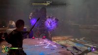 You&rsquo;ll need to shoot the slow-moving floating orbs before they reach you.