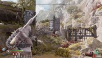 Strike a panel with the Leviathan Axe to expose a rune gong,