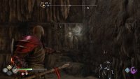 Go to the end of the tunnel once you&rsquo;re back inside The Applecore for this spear spot