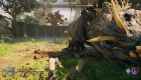Be careful with its bite and not dodge too early
