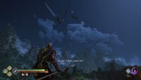 Throw your spear at the dragon if it&rsquo;s divebombing you