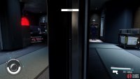 Kumiho will move to and from her desk. Wait for her to sit down.
