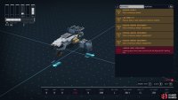 Your landing gear and landing bay must be level with each other, flat on the ground.
