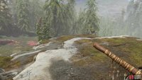 start by heading down the cliff to the southeast