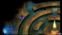 Stand on the glowing blue tile to swap the first two party members. Your order will become tail, head and body.
