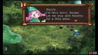 When fighting the dwarves at Water Dragon Isle, stall for time until Rosetta dies.