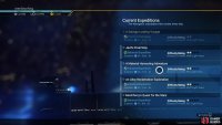 The list of expeditions will inform you of their type, duration, and difficulty rating.