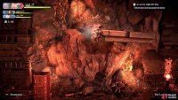 While standing on the stacked crates, double-jump, then Air-Dash at the peak.