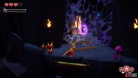 The third Rune will be on the main path after breaking through a web