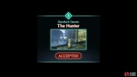 You&rsquo;ll then begin the standard quest, The Hunter. 