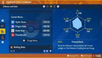 High HP and Special Attack will make for a great Pok&eacute;mon to absorb damage and hit back with powerful special attacks such as Hydro Steam.