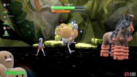 Espathra In a Tera Raid Battle in Pok&eacute;mon Scarlet and Violet.