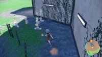 Jumpluff found before Research Station No.1 In Pok&eacute;mon Scarlet and Violet