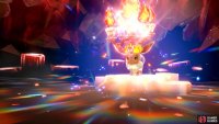 An Eevee with a Fire Tera Type. (Credit: The Pok&eacute;mon Company)