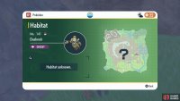 Dusknoir Pok&eacute;dex Habitat.
