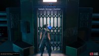 Take the elevator back down to the selected floor