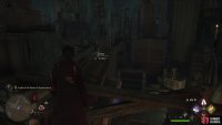 then return, pull the crate outside to you and levioso it and the crate with the chest.