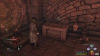 then loot a large chest near the tomb.