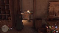 After lighting the brazier, you can discover the page.