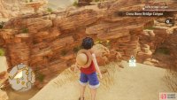 In the southwest section of the Great Sandy Desert, climb up the stone pillars to reach this cube.