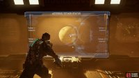 Finally, return to the control room and interact with the computer to release the asteroid.