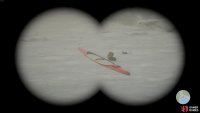 The binoculars are useful for checking out an area from a safe distance without wasting energy.