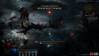 Defeat the Khazra Abomination to clear the Hoarfrost Demise dungeon and obtain the Blood-bathed Aspect!