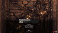 Place the Golden Sword in the Second Stone Portrait.