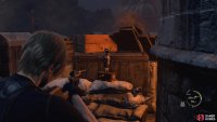 You&rsquo;ll find the Castellan at the end of the path on top of these sandbags.