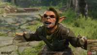 Wroot&rsquo;s predicament is courtesy of a goblin named Jezzerk, whom you can either kill or talk into leaving.