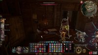 You can find the note of the murder victims on the table in the secret room.