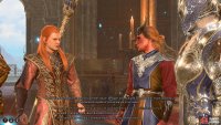 In this dialogue, you can pick between Lorroakan or Nightsong which will determine what battle you face.