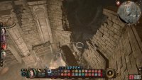 If you can&rsquo;t find the buttons, you can get to the caves via the broken wall in the side room.