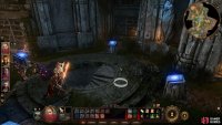 Make all of the pedestal slabs glow and you&rsquo;ll reveal a staircase down to the vaults.