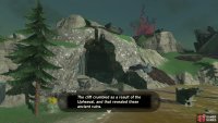 Enter the crumbled cliff.