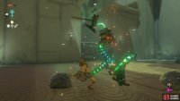 Then fight him off when he&rsquo;s low! Watch out for his powerful boulder weapon. 