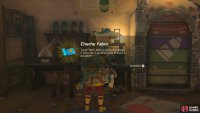Speak with Sayge to complete the quest and get the Chuchu Fabric.