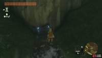Go to the waterfall and enter the Kakariko Village Cave.