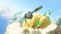 Hold down A to pull out the Master Sword.
