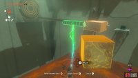 Attach the log to the sliding cube.