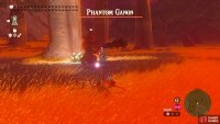 Phantom Ganon will swing his club directly in front of him.