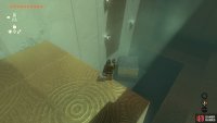 then glide down to the cube and ascend up to the final platform to reach the altar.