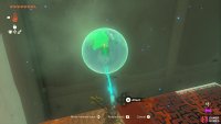 Use Ultrahand to catch the chest that is falling on the one side.