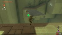 Put the stone slab on the outer edge, so you can get to the other side.