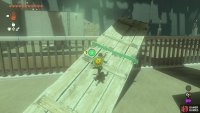 Create a ramp, of sorts, to get over the second gap and the wall.
