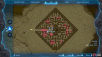 The map of the labyrinth