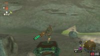 You could also use a !Spring to get into the cave