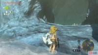 There is a hidden cave behind the main waterfall of Zora&rsquo;s Domain.