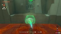 This shrine centers around using the spheres as platforms.