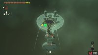 The piston will launch you into the air, allowing you to glide to the Light of Blessing.